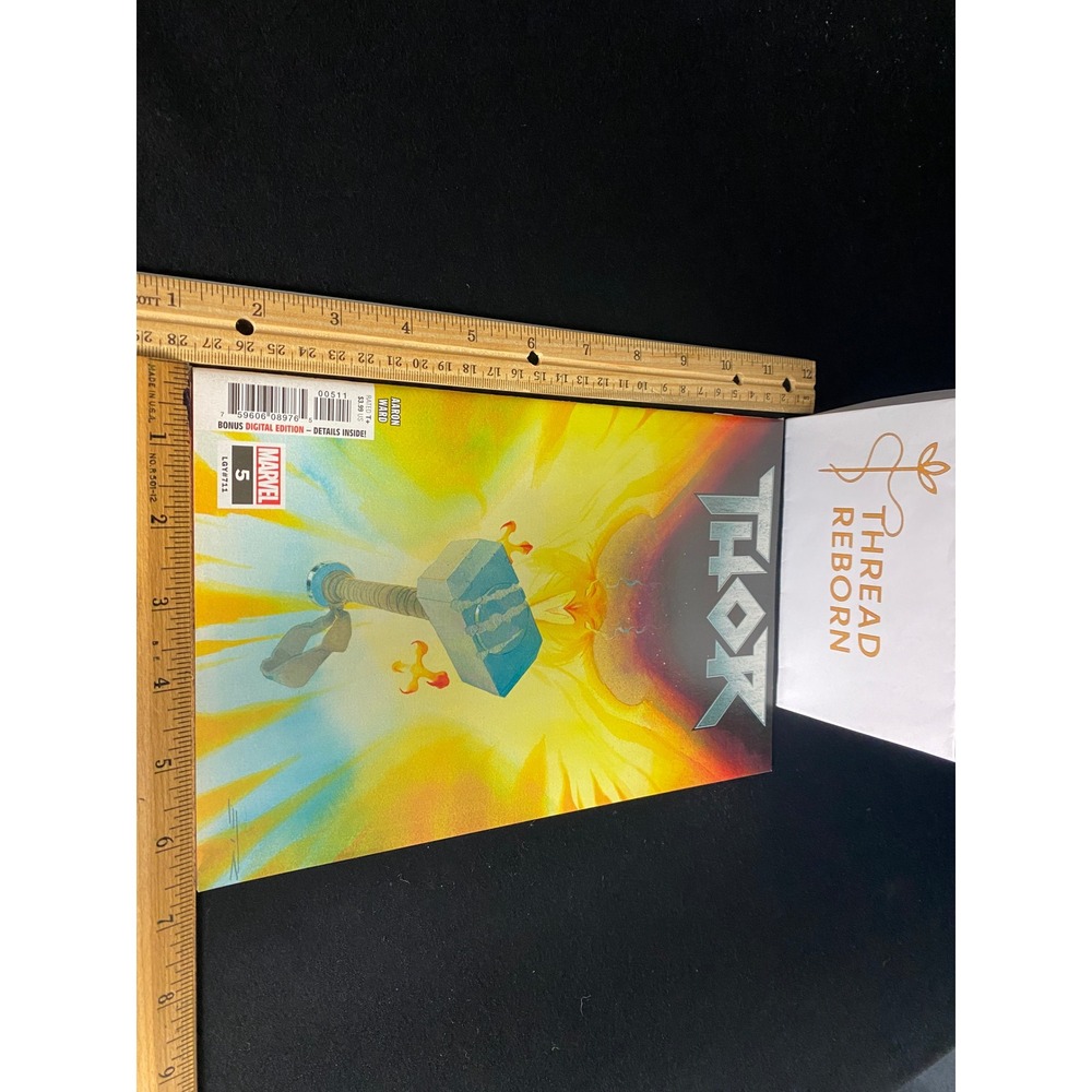 Thor #5 Marvel Comics Aaron Kuder Variant‎ Cover Bonus Digital Edition LGY#721